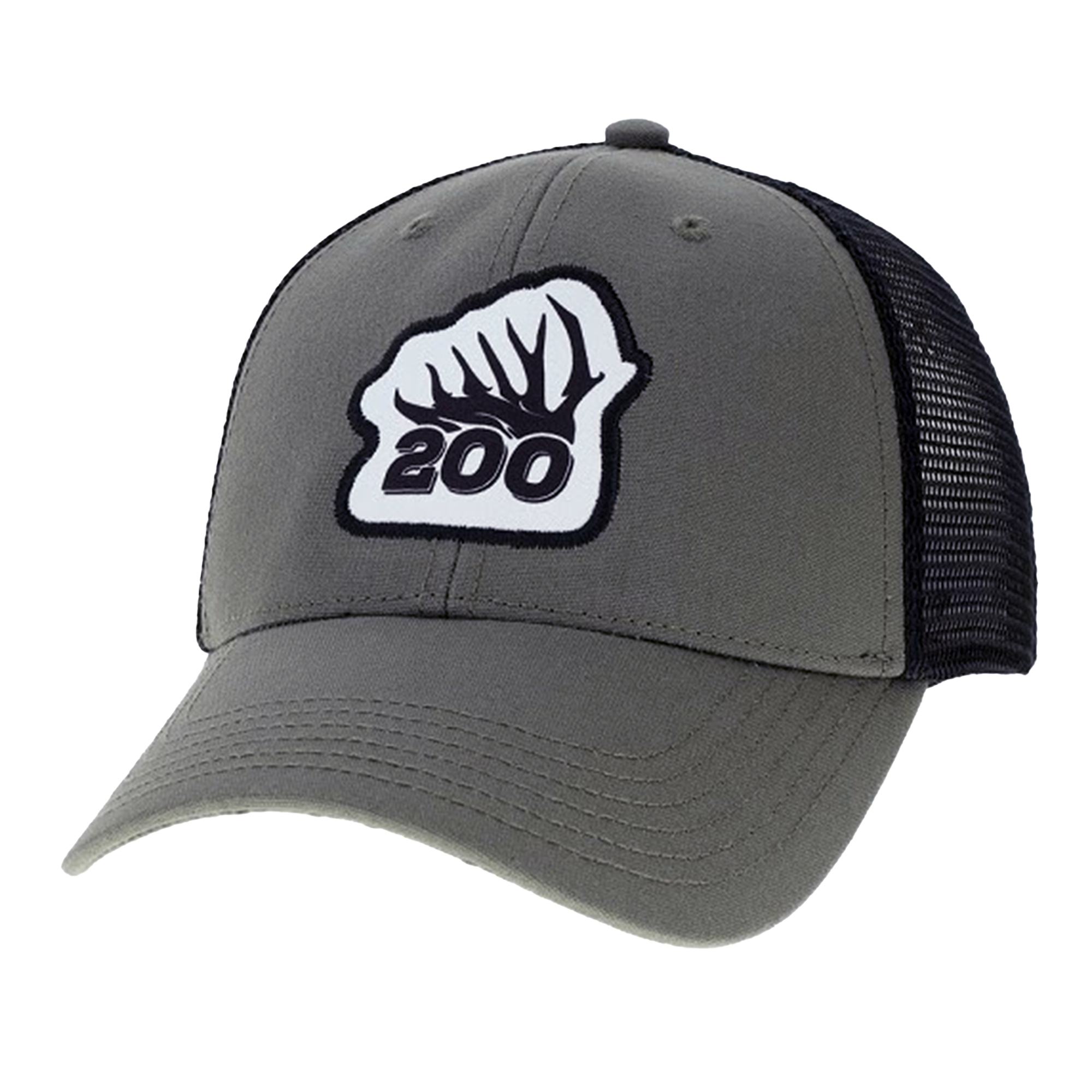 200 Gray/Black mesh - Silicone patch