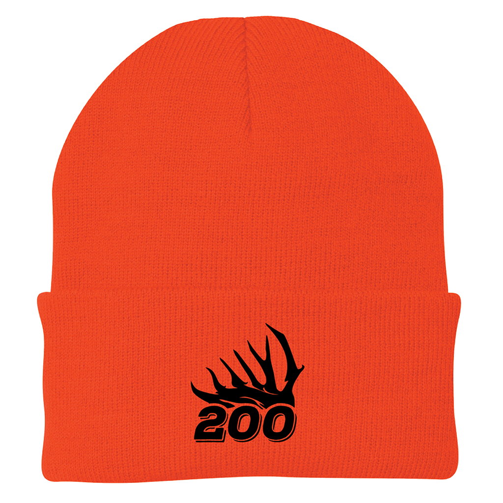 High Country Beanie - Blaze Orange - Team 200 Apparel