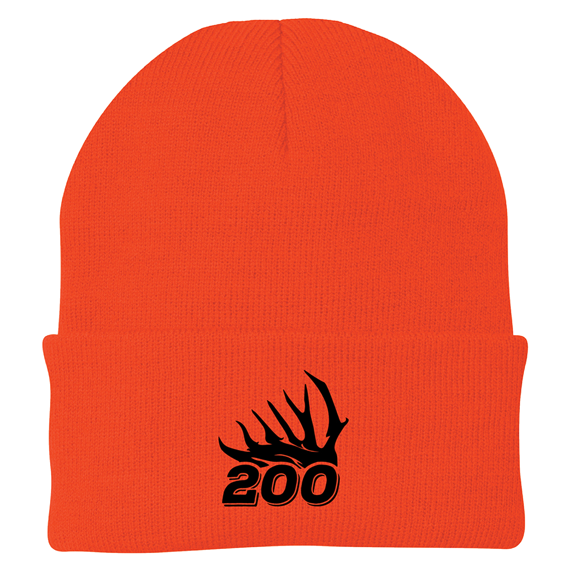Blaze top orange beanie