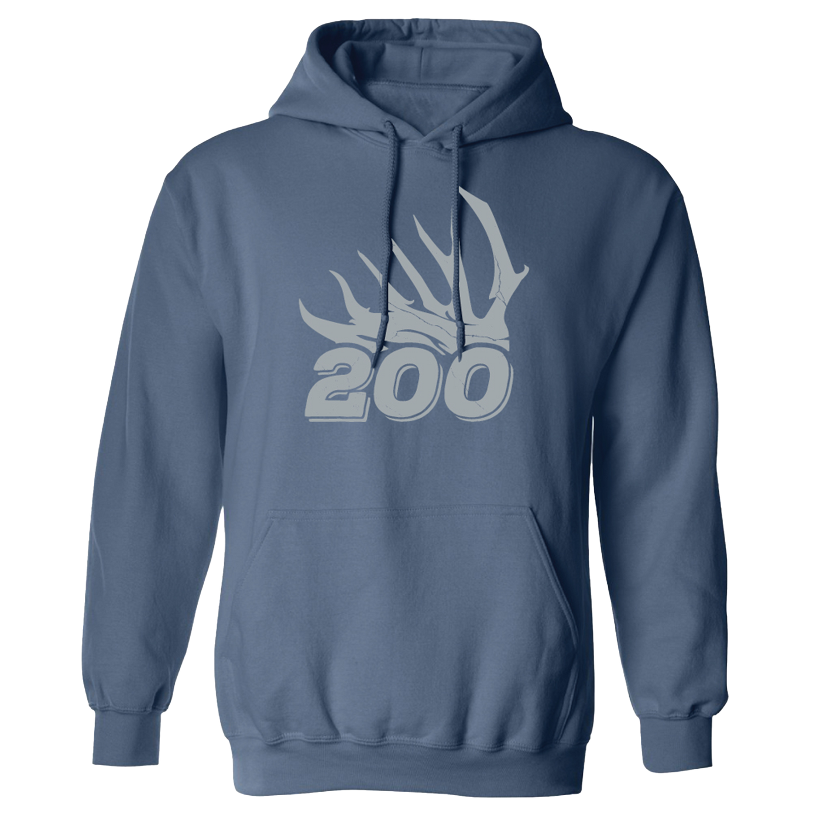 200 Antler Hoodie-Indigo Blue