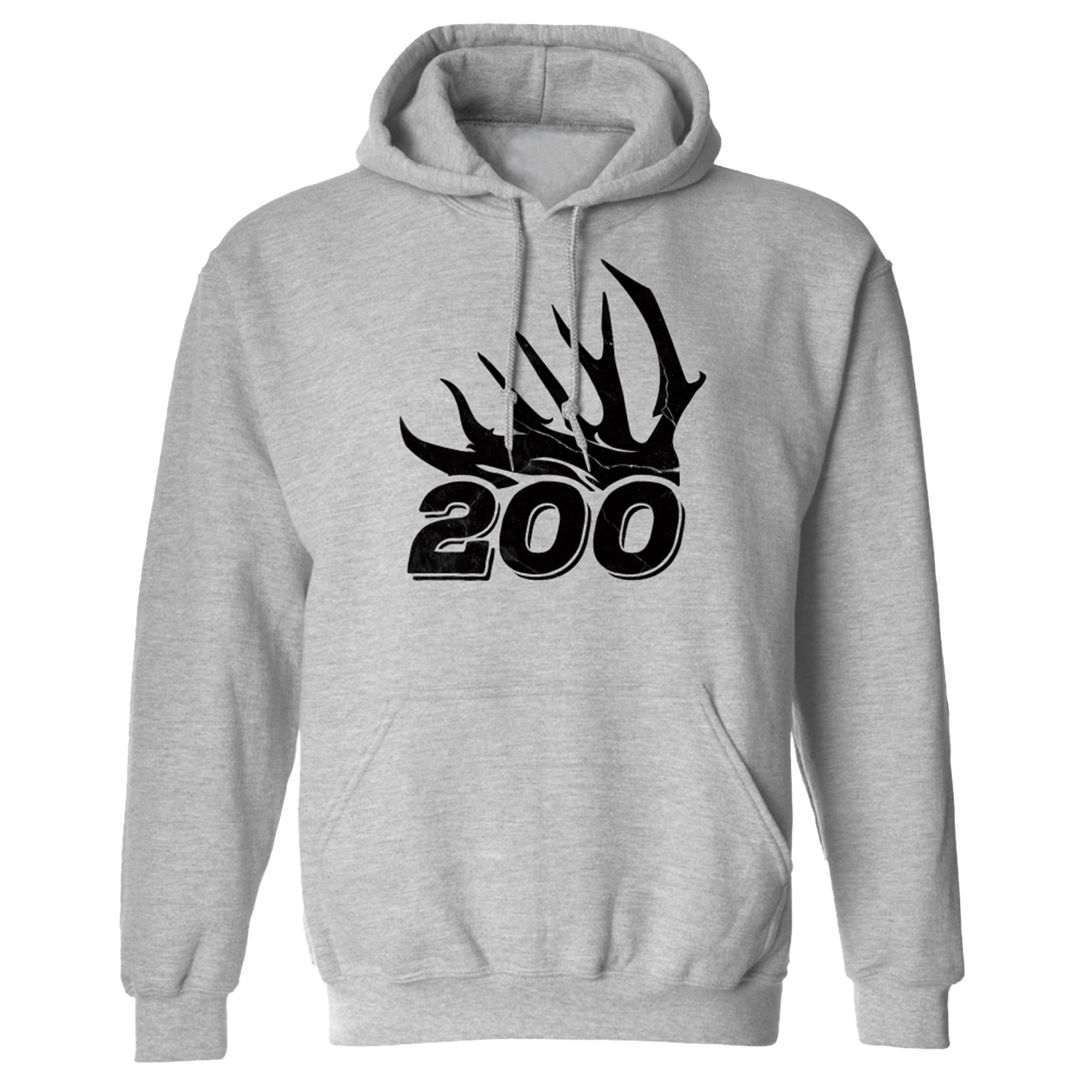 200 Antler Hoodie-Sport Gray
